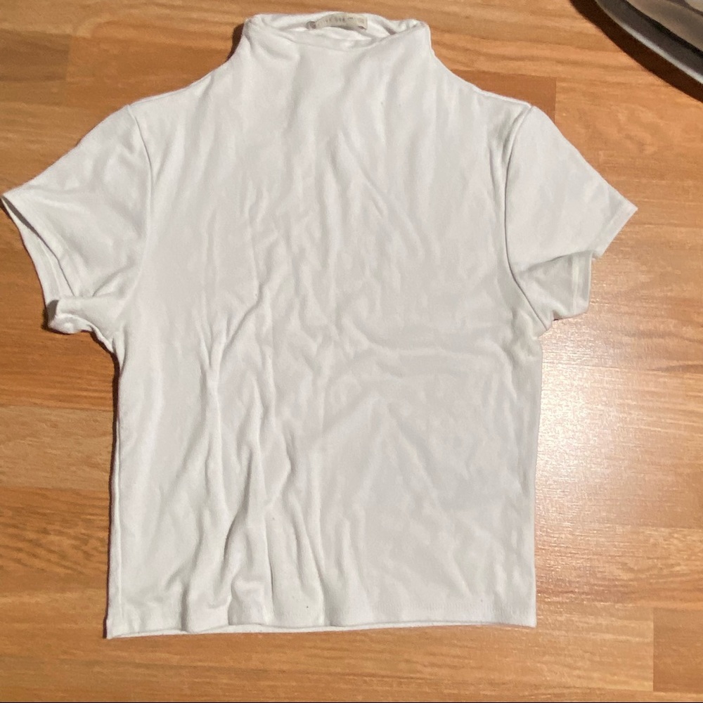 White crop top